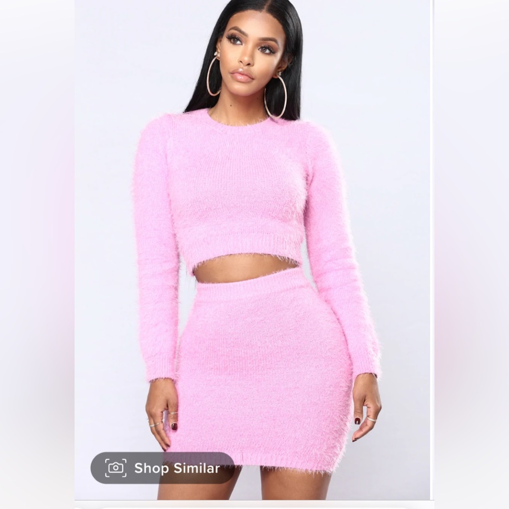 Fashion Nova fuzzy set🌸🎀